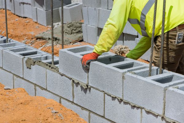 Concrete Blocks Installation in Grand Haven