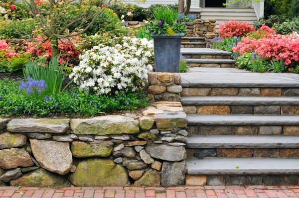 Stone Stairs Repair in Grand Haven