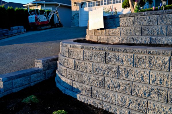 Stone Retaining Wall Repair in Grand Haven