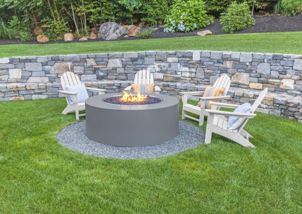 Stone Wall Installation in Grand Haven
