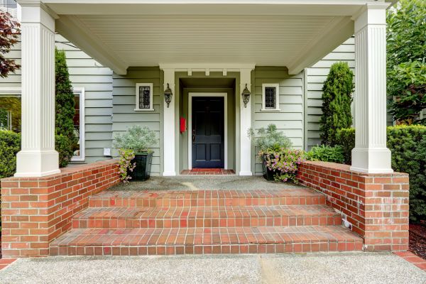 Front Porch Masonry Repair in Grand Haven