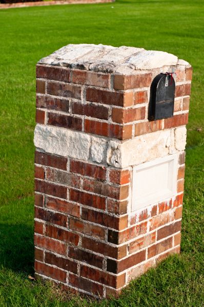Brick Mailbox Installation in Grand Haven